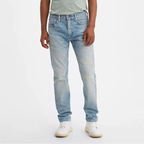 Levi’s Made & Crafted 502 Taper Fit Jeans - Nitchibotsu Light Wash - 34 / 34 - Picture 11 of 13